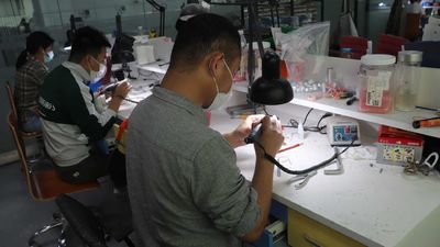 Standard Dental Lab Co., Limited ligne de production du fabricant