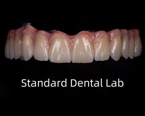 acheter Titane plein pont de zirconium translucide dentaire sur la barre d'implant fabrication en ligne