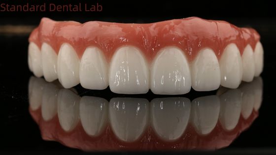 acheter Une couronne dentaire en zirconium de haute qualité et des implants en quatre sur six à pleine arche / fabricant de laboratoire dentaire en Chine fabrication en ligne