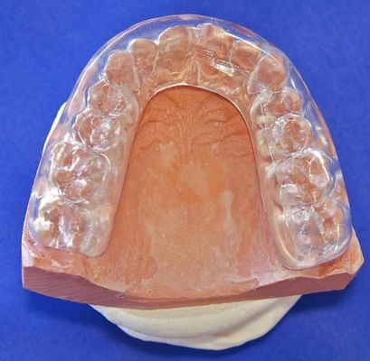 Semi dur doux protecteur de la bouche occlusal dentaire confortable certifié FDA