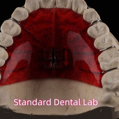 CE Dentiste Rouge Orthodontique Dents Palataux Expandant Stable Expandant à vis