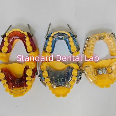 Appareils dentaires fonctionnels d' automne d' orthodontie du laboratoire dentaire chinois