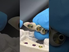 Porcelaine Zirconia Ciment Implanté à vis retenue Forme de tête hexagonale pour une esthétique personnalisée